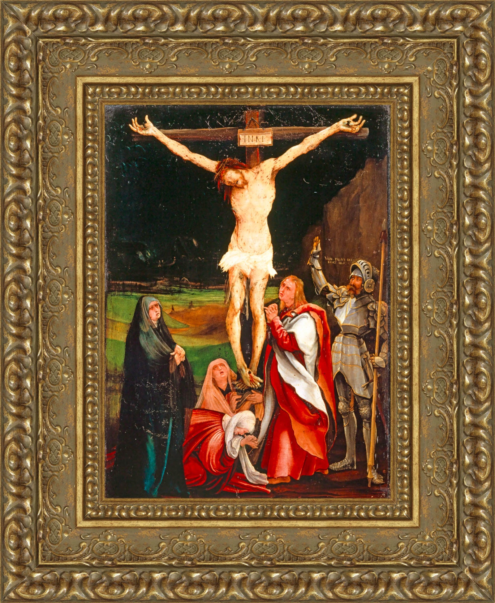 The Small Crucifixion – Matthias Grünewald, c. 1511–1520