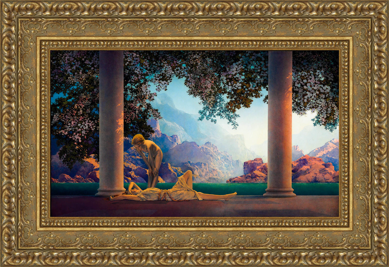 Daybreak – Maxfield Parrish, 1922