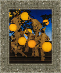 Silver frame