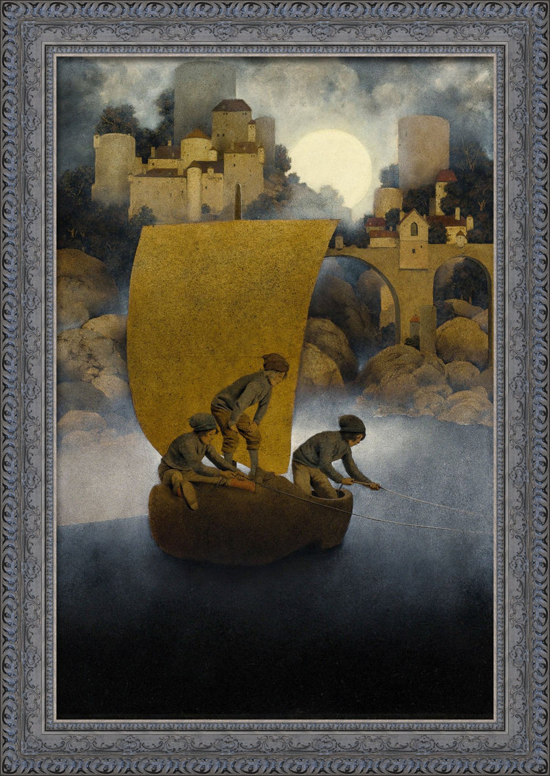Wynken, Blynken, and Nod – Maxfield Parrish, 1905
