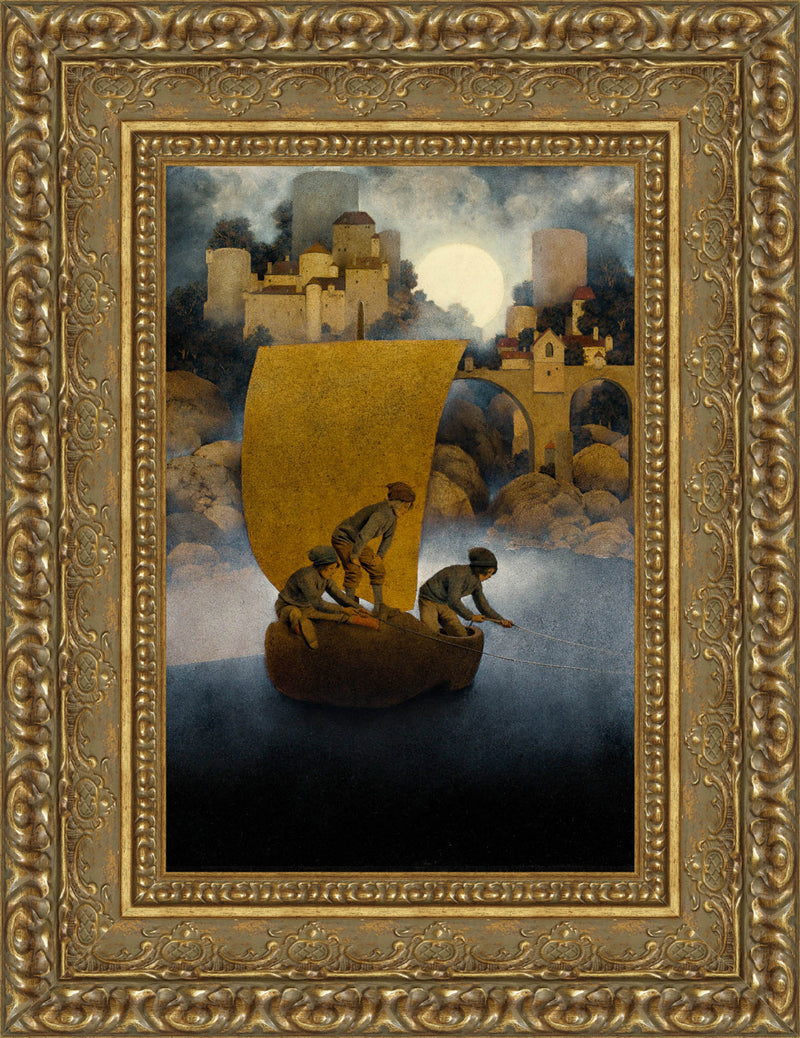 Wynken, Blynken, and Nod – Maxfield Parrish, 1905