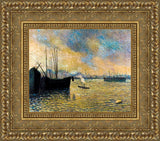 The Meuse at Feyenoord – Maximilien Luce, 1892