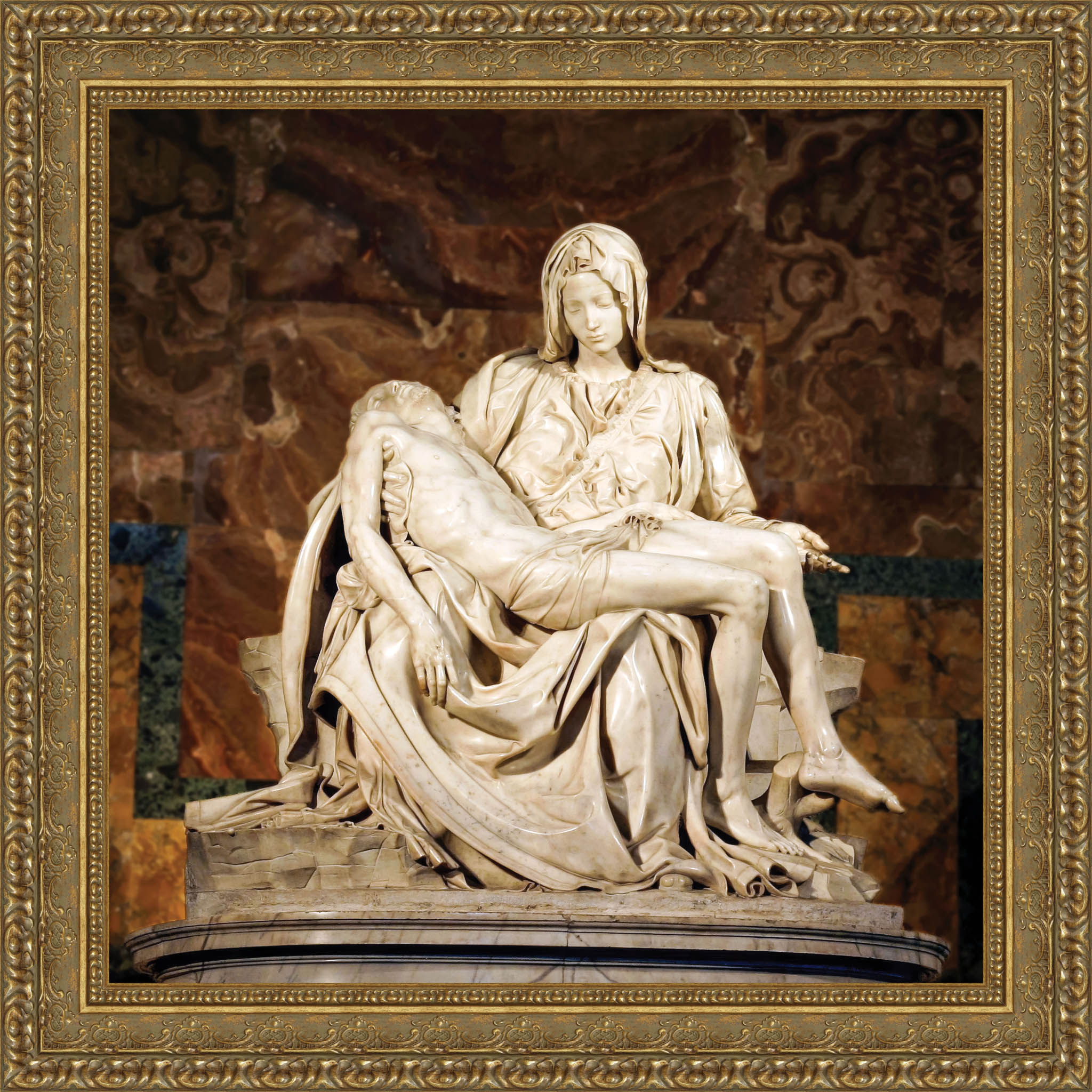 Pieta – Michelangelo Buonarroti, 1498 - 1499 - Canvas Classics