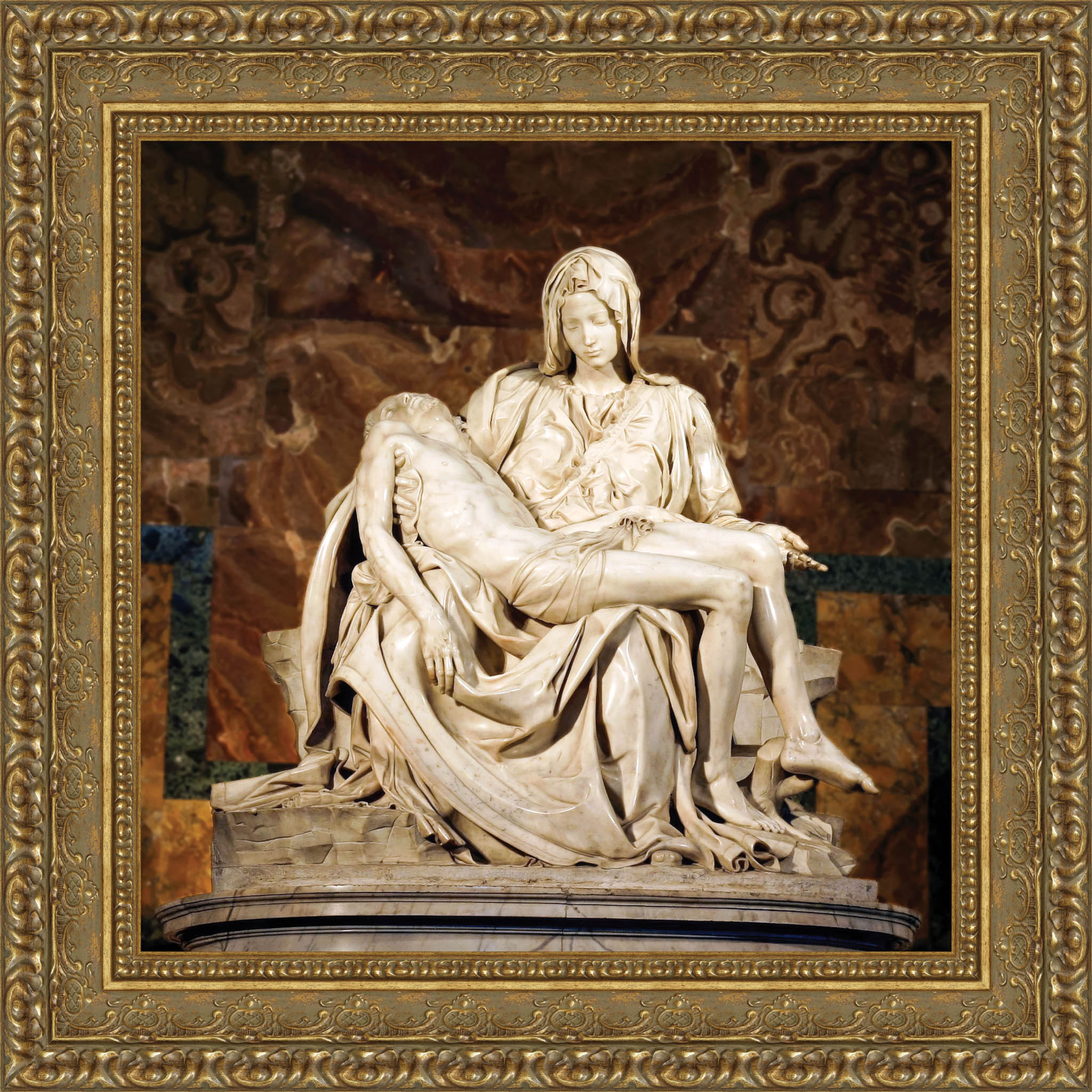 Pieta – Michelangelo Buonarroti, 1498 - 1499 - Canvas Classics
