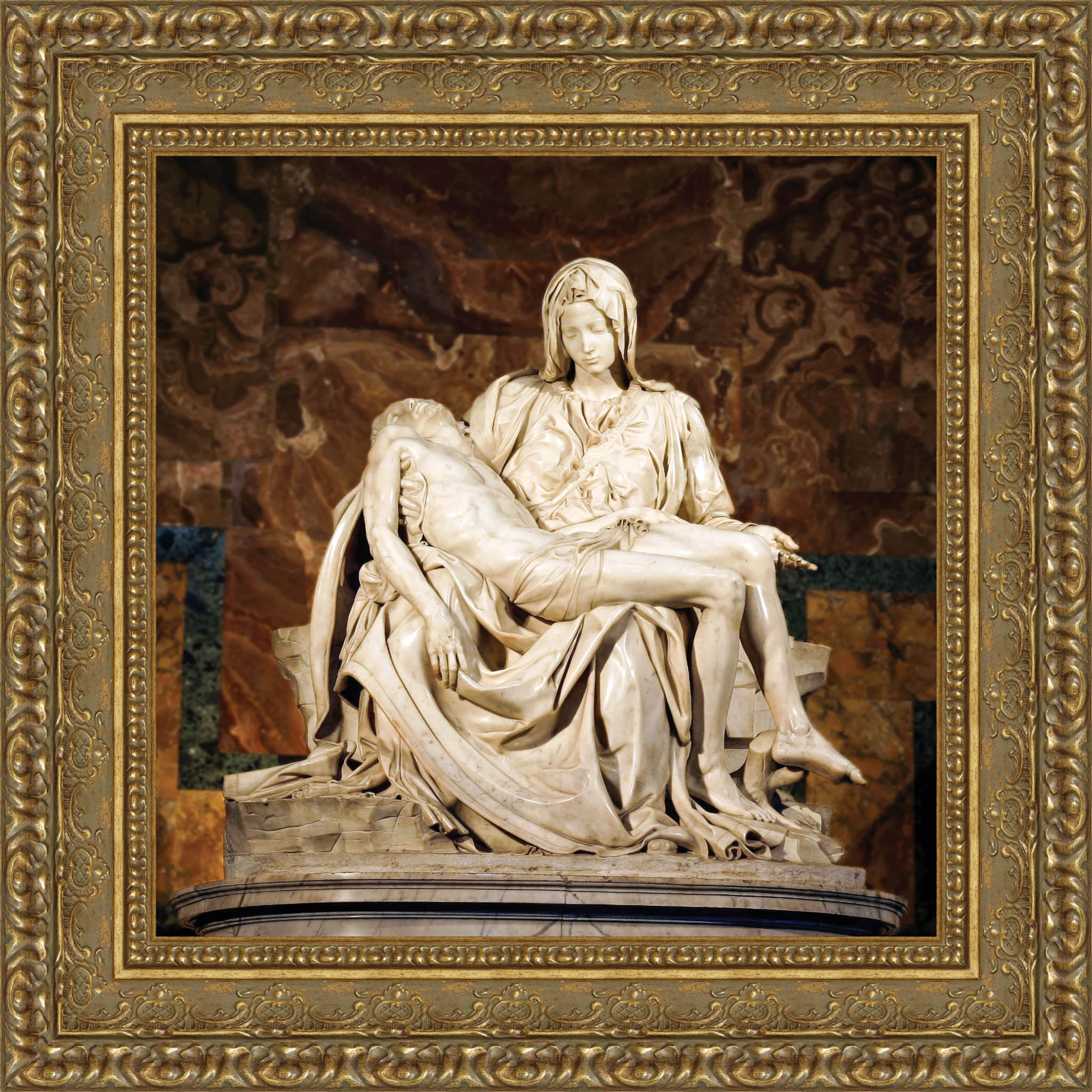 Pieta – Michelangelo Buonarroti, 1498 - 1499 - Canvas Classics