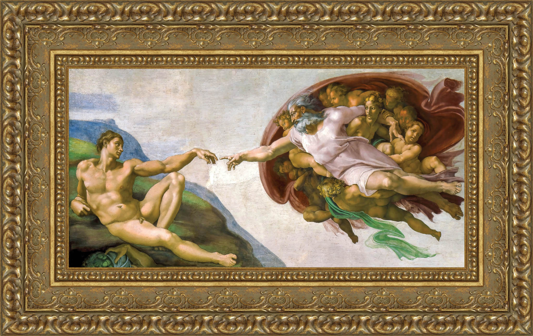 The Creation of Adam – Michelangelo, 1512 - Canvas Classics