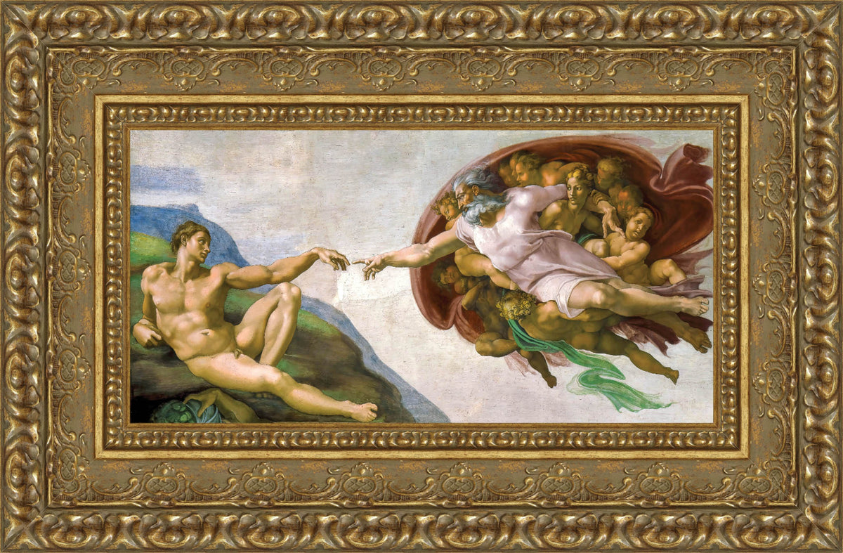 The Creation of Adam – Michelangelo, 1512
