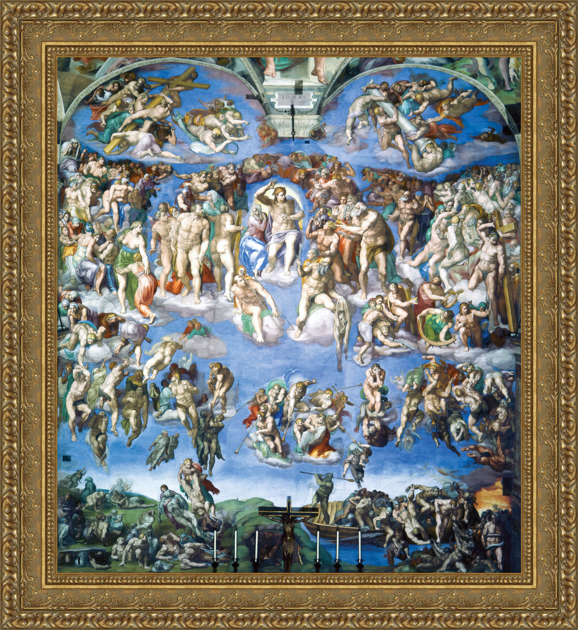 The Last Judgement – Michelangelo, 1541 - Canvas Classics