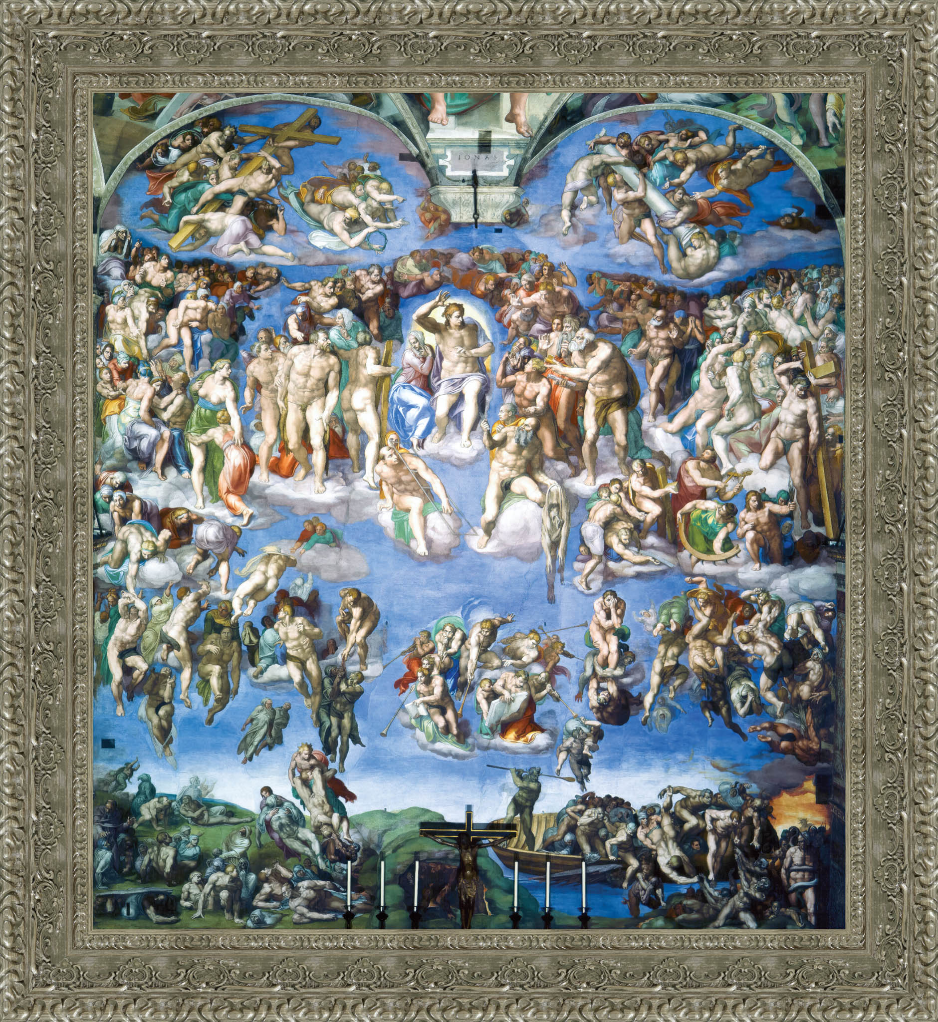 The Last Judgement – Michelangelo, 1541 - Canvas Classics