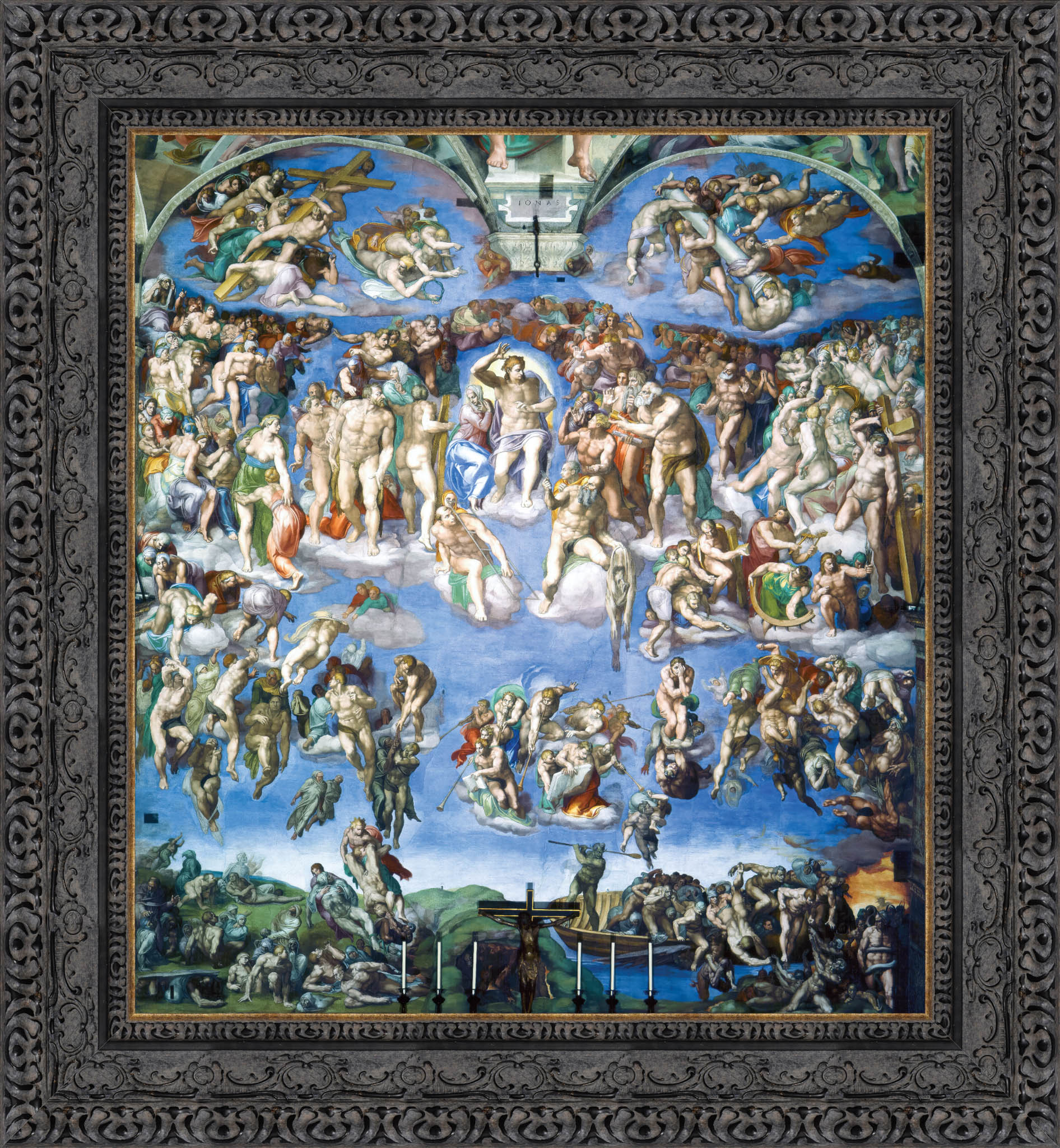 The Last Judgement – Michelangelo, 1541 - Canvas Classics