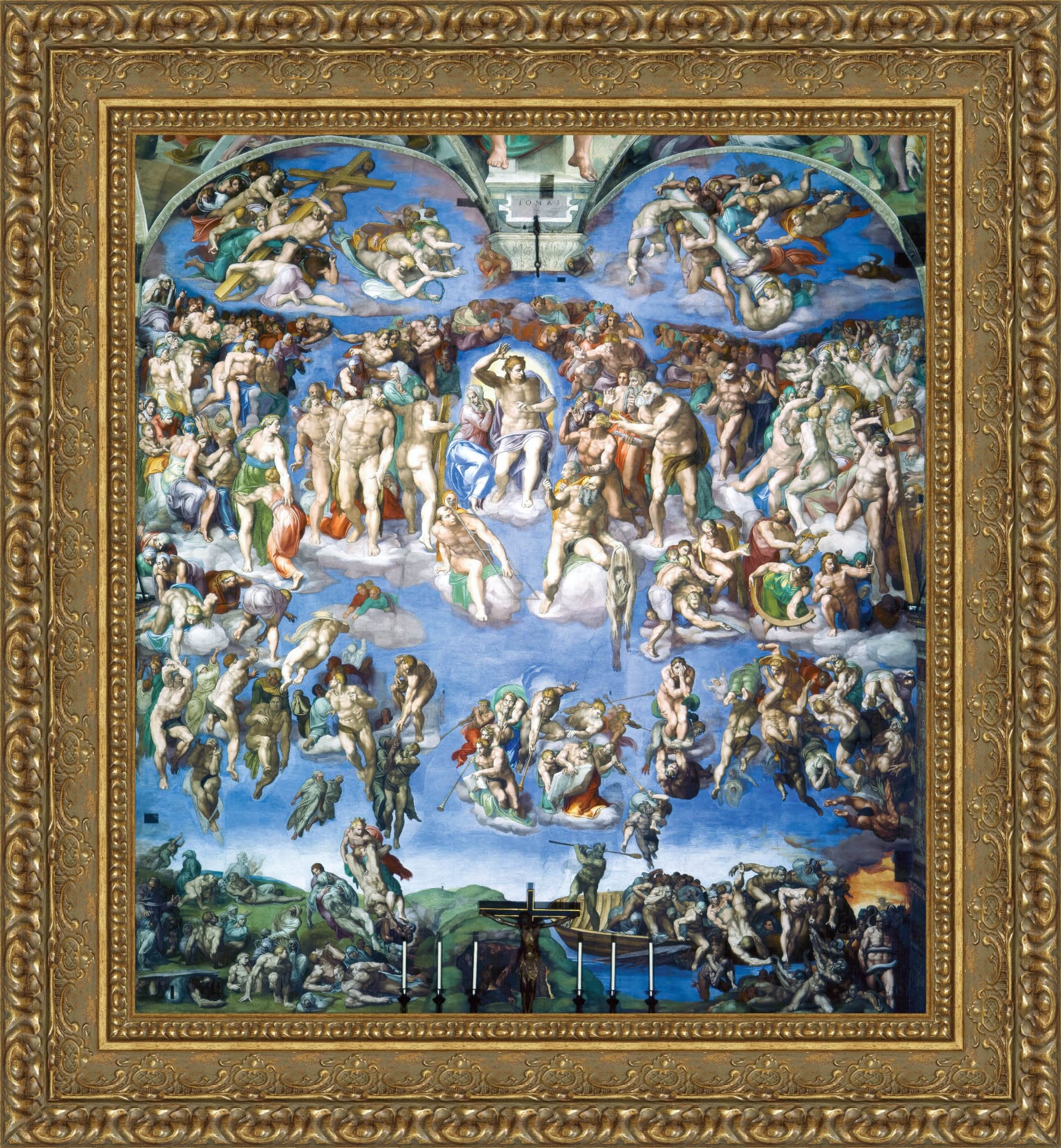 The Last Judgement – Michelangelo, 1541 - Canvas Classics