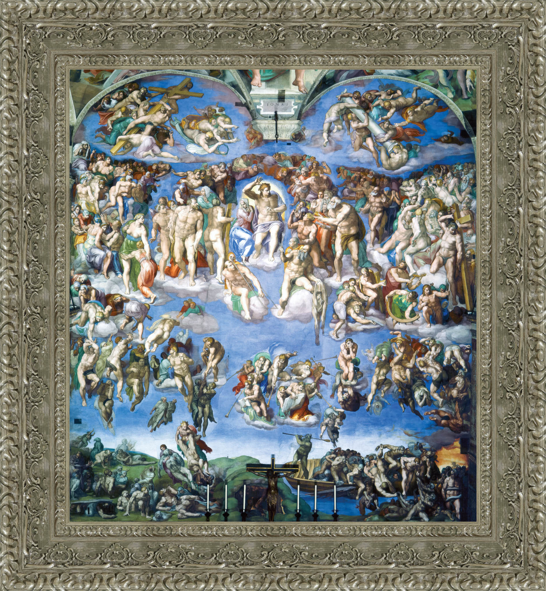 The Last Judgement – Michelangelo, 1541 - Canvas Classics