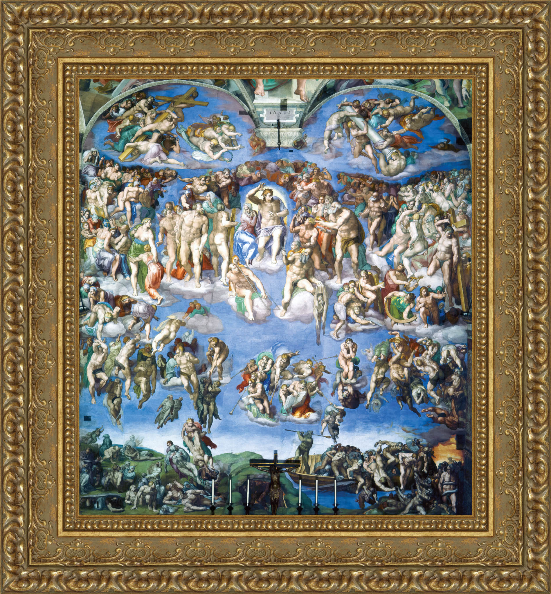 The Last Judgement – Michelangelo, 1541 - Canvas Classics