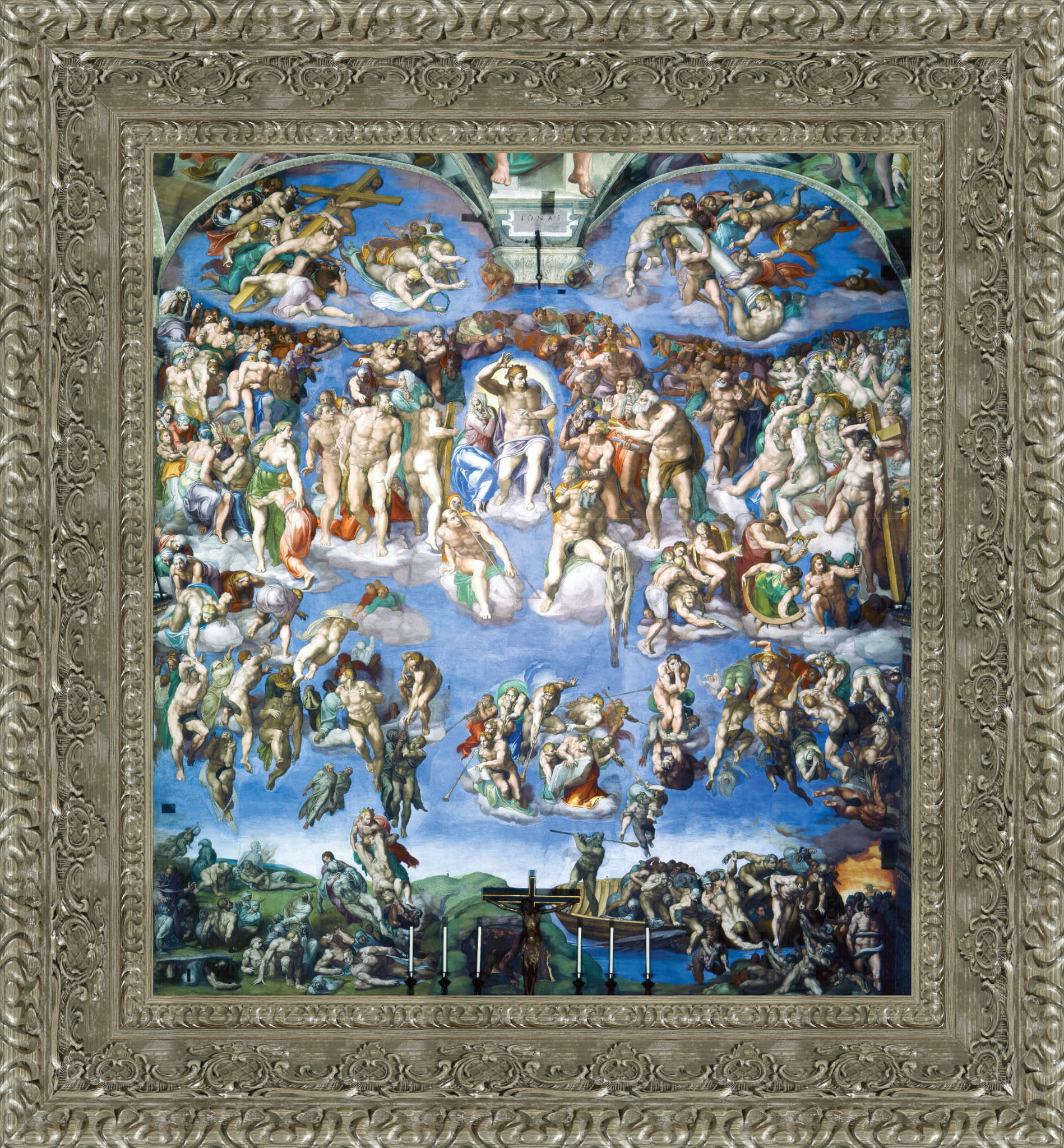 The Last Judgement – Michelangelo, 1541 - Canvas Classics
