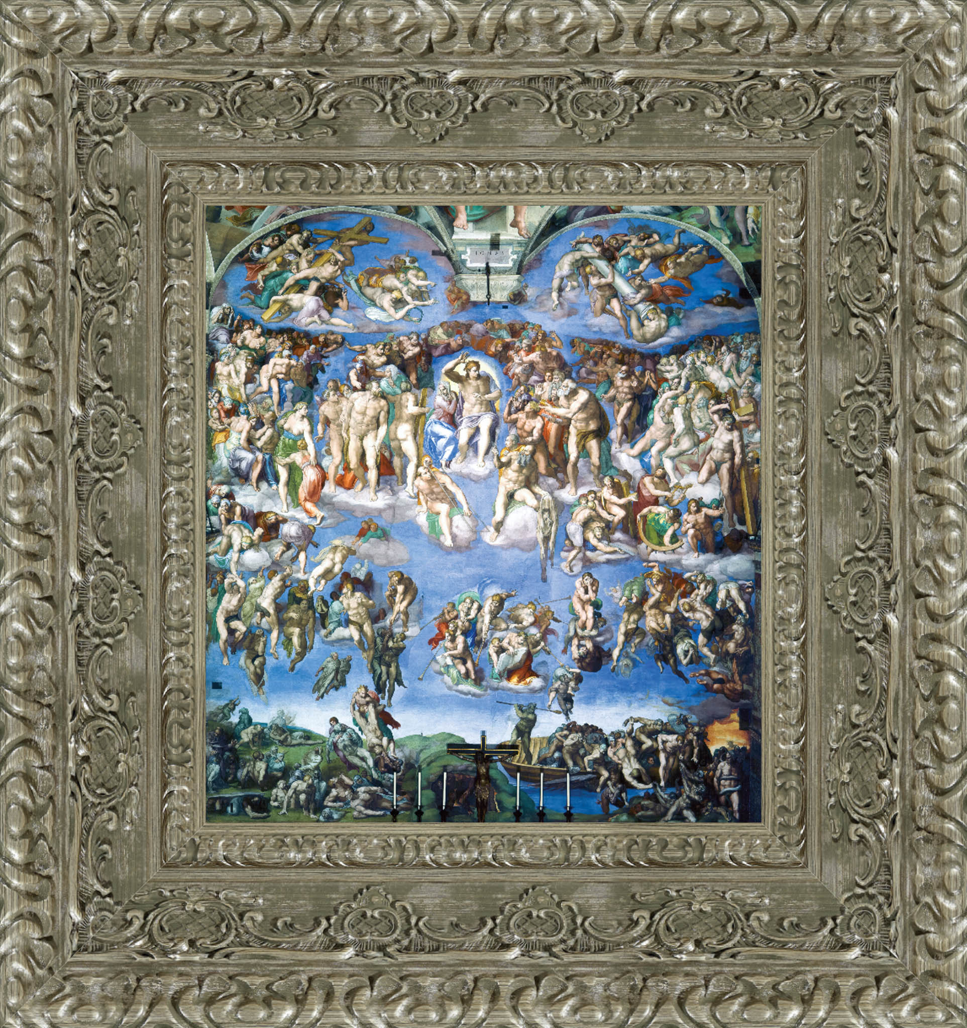 The Last Judgement – Michelangelo, 1541 - Canvas Classics