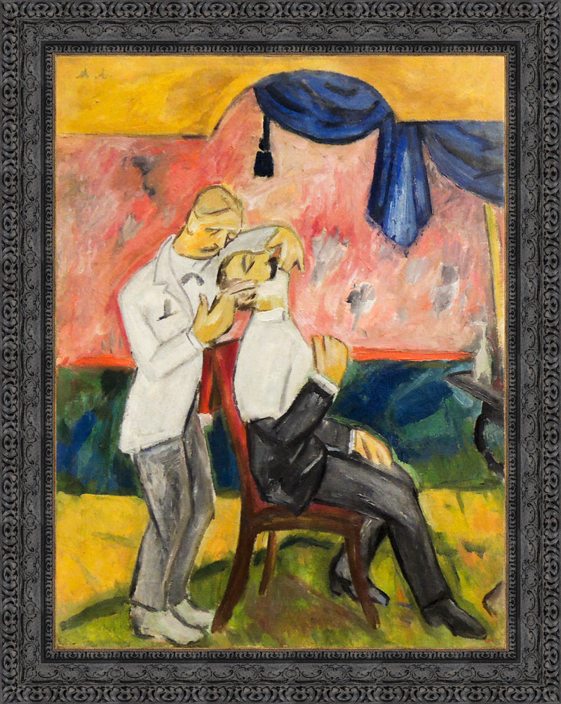 The Barber – Mikhail Larionov, 1907