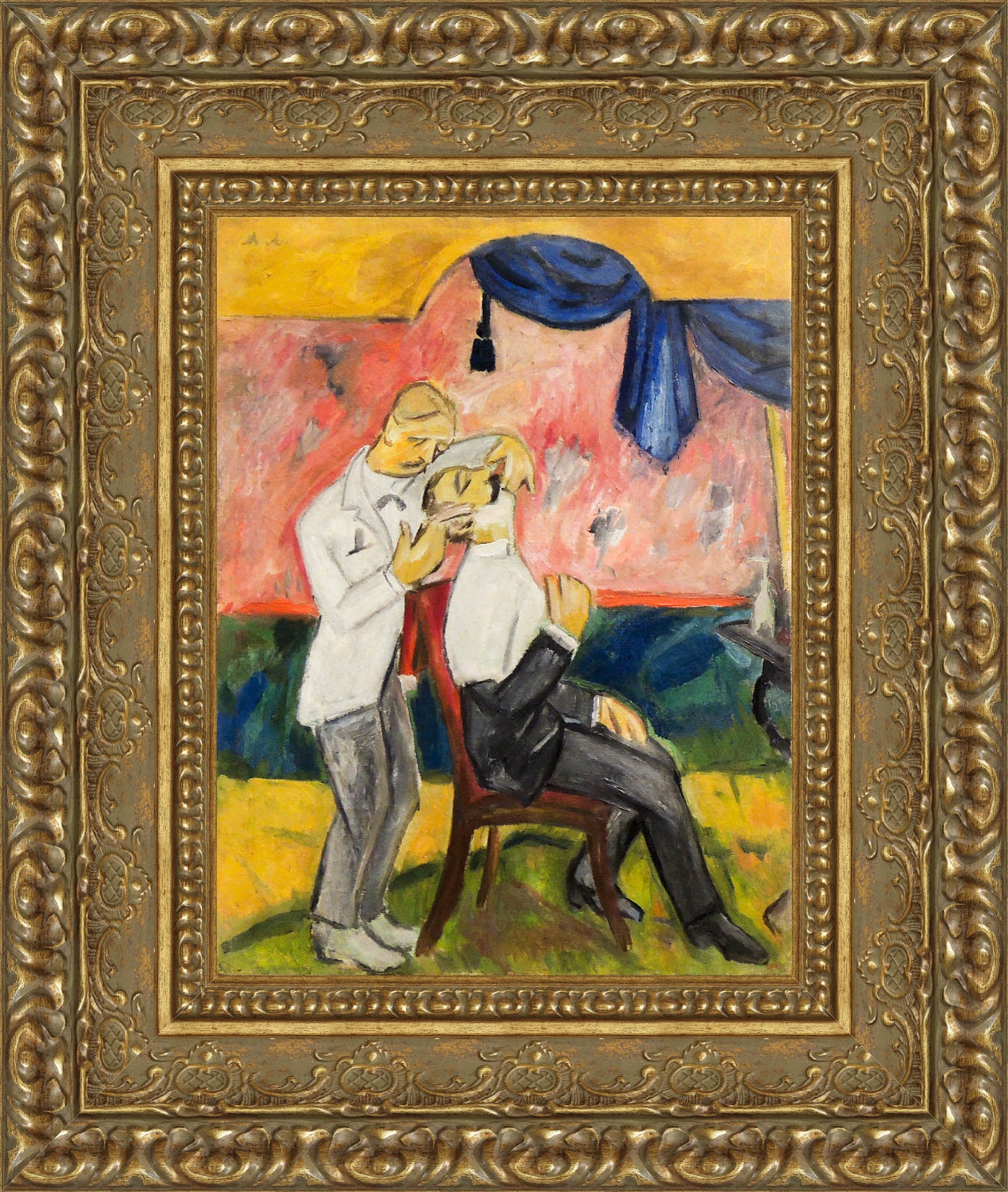 The Barber – Mikhail Larionov, 1907