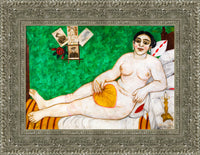 Silver frame