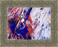 Silver frame