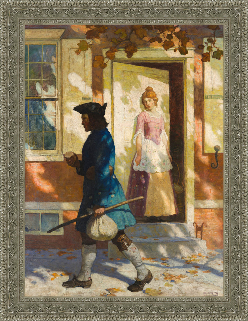 Franklin's Arrival in Philadelphia – N. C. Wyeth, 1926