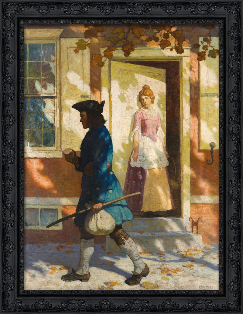 Franklin's Arrival in Philadelphia – N. C. Wyeth, 1926