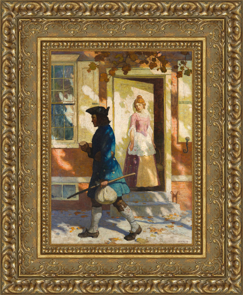 Franklin's Arrival in Philadelphia – N. C. Wyeth, 1926
