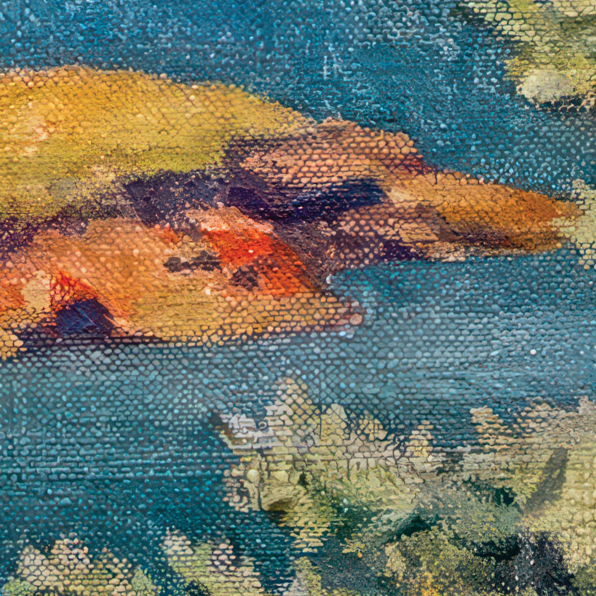 Georges Islands, Penobscot Bay, Maine – N. C. Wyeth, 1941, print detail at full resolution