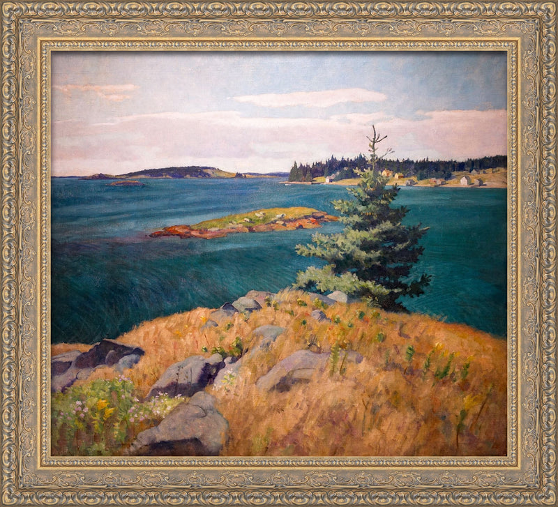 Georges Islands, Penobscot Bay, Maine – N. C. Wyeth, 1941