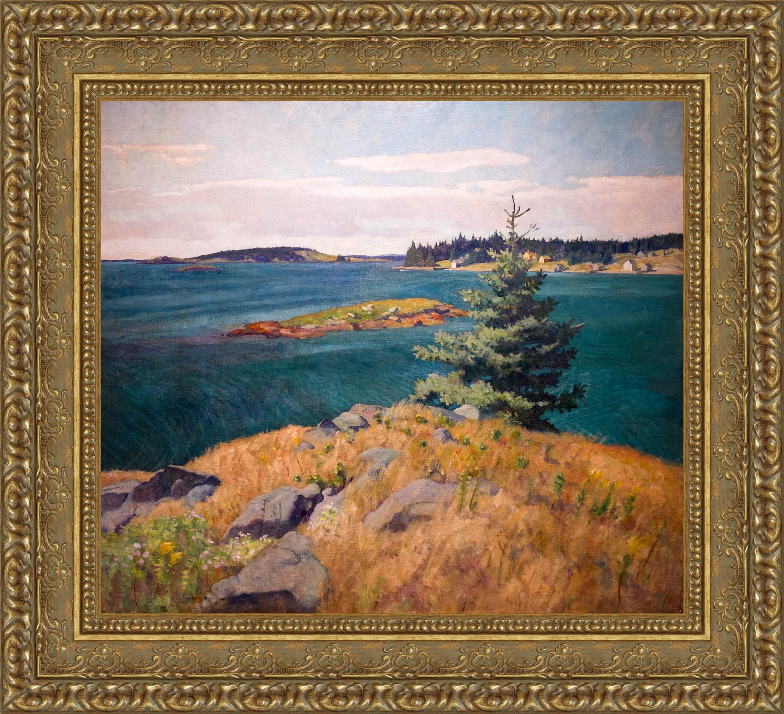 Georges Islands, Penobscot Bay, Maine – N. C. Wyeth, 1941