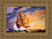 Gold frame