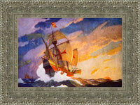 Silver frame