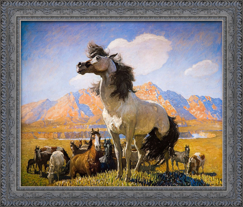 Smokey Face – N. C. Wyeth, 1909