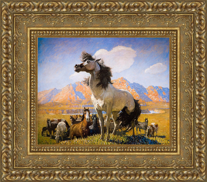 Smokey Face – N. C. Wyeth, 1909