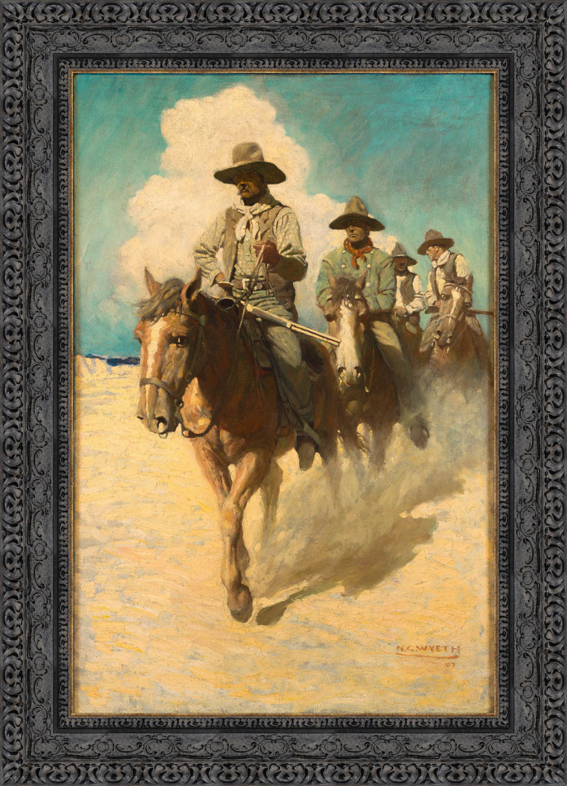 The Little Posse – N.C. Wyeth, c. 1906