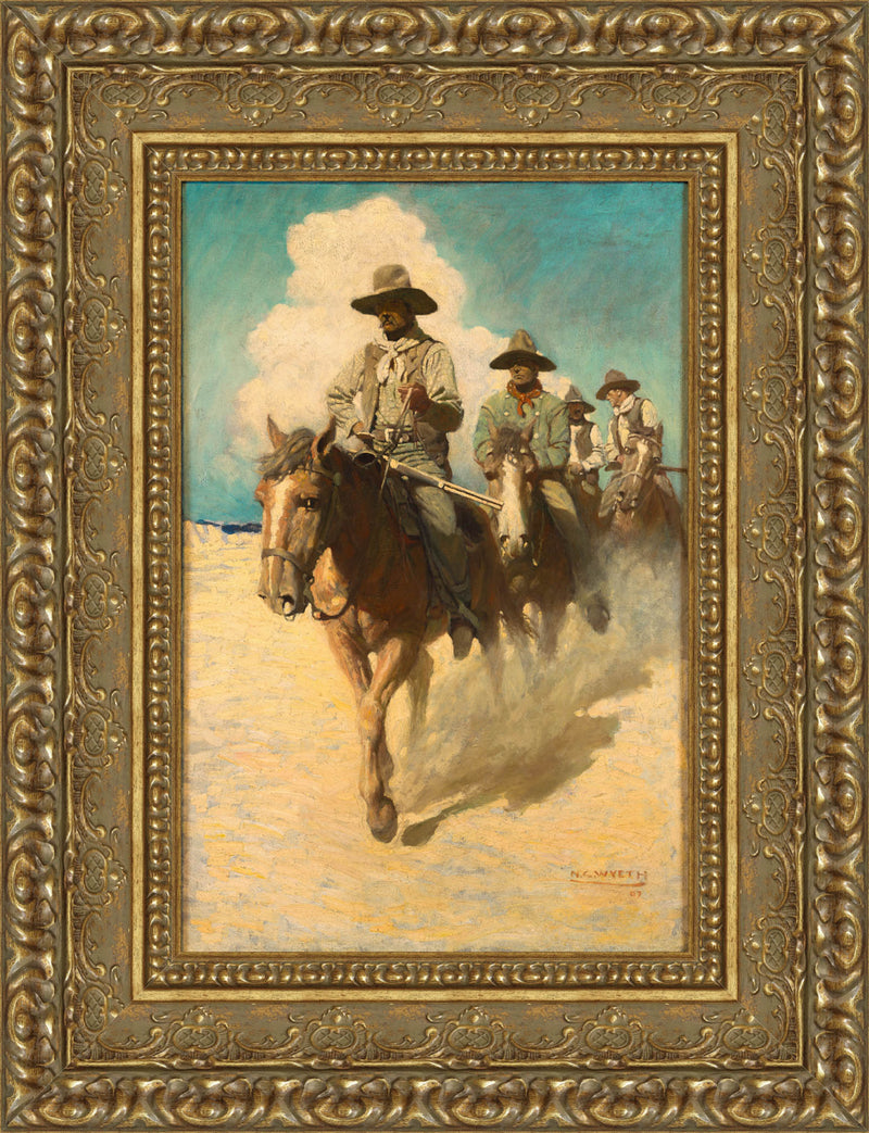 The Little Posse – N.C. Wyeth, c. 1906