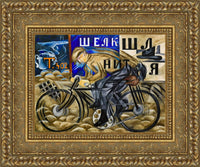Gold frame