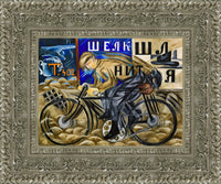 Silver frame