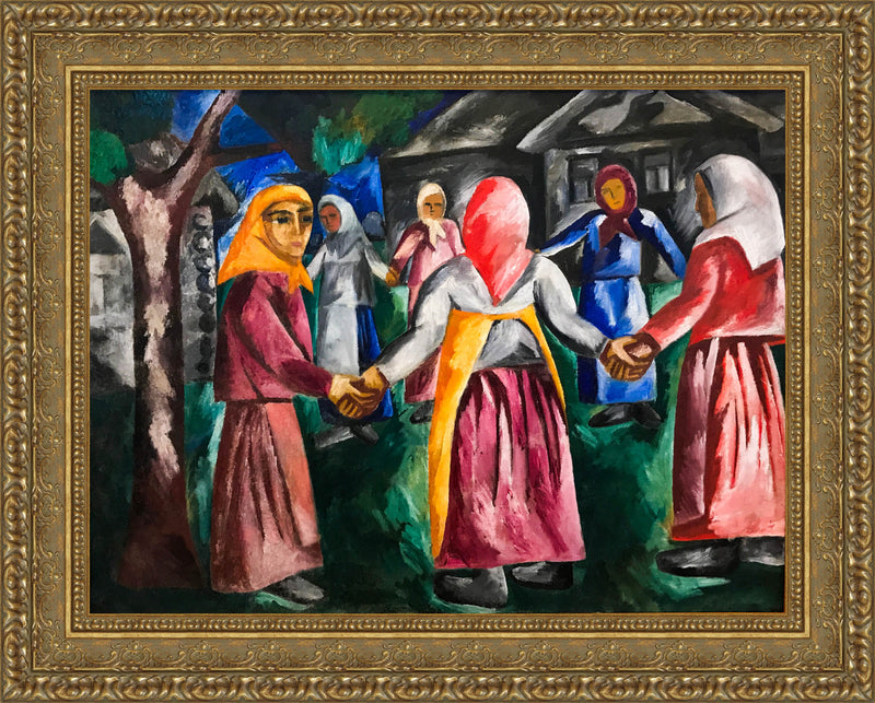Khorovod – Natalia Goncharova, 1910