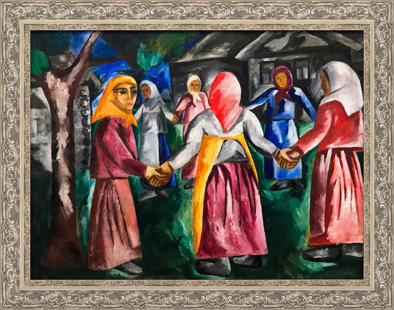 Khorovod – Natalia Goncharova, 1910
