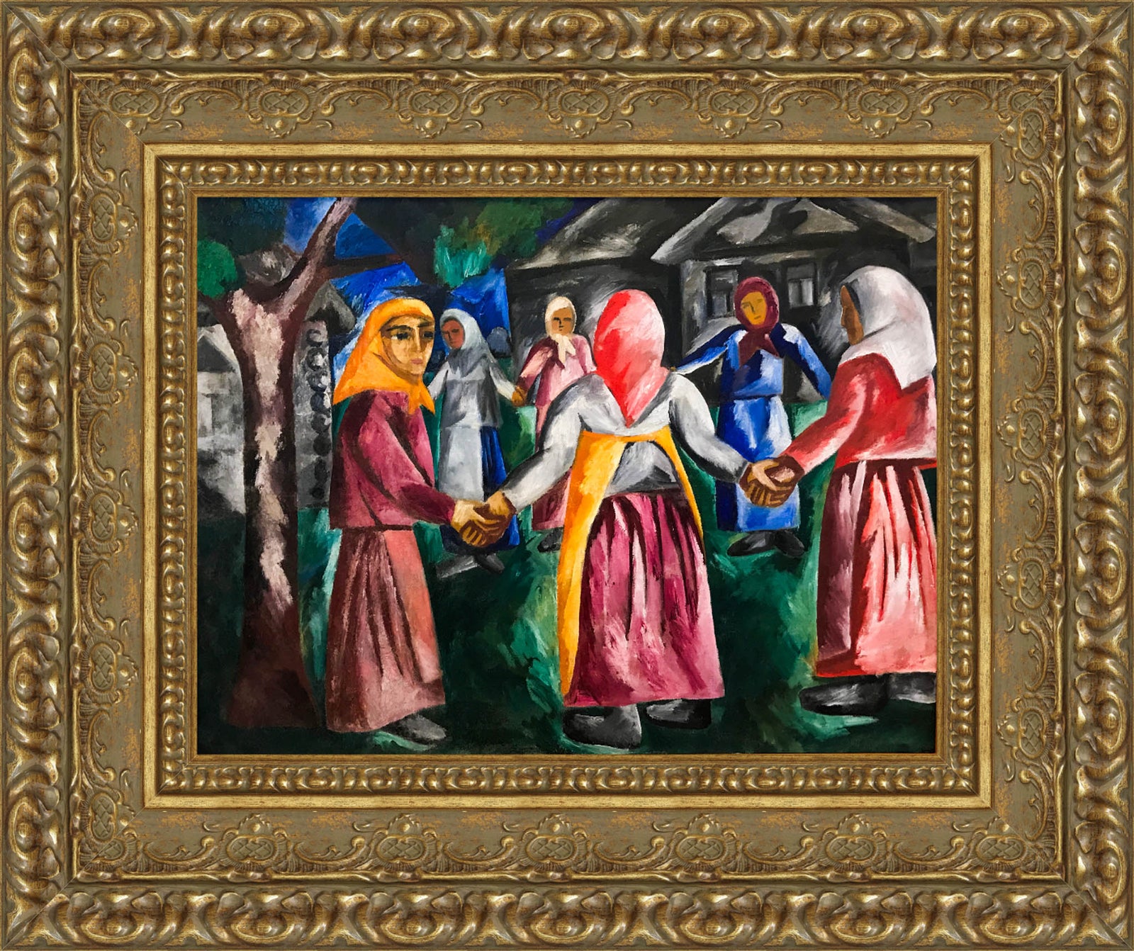 Khorovod – Natalia Goncharova, 1910