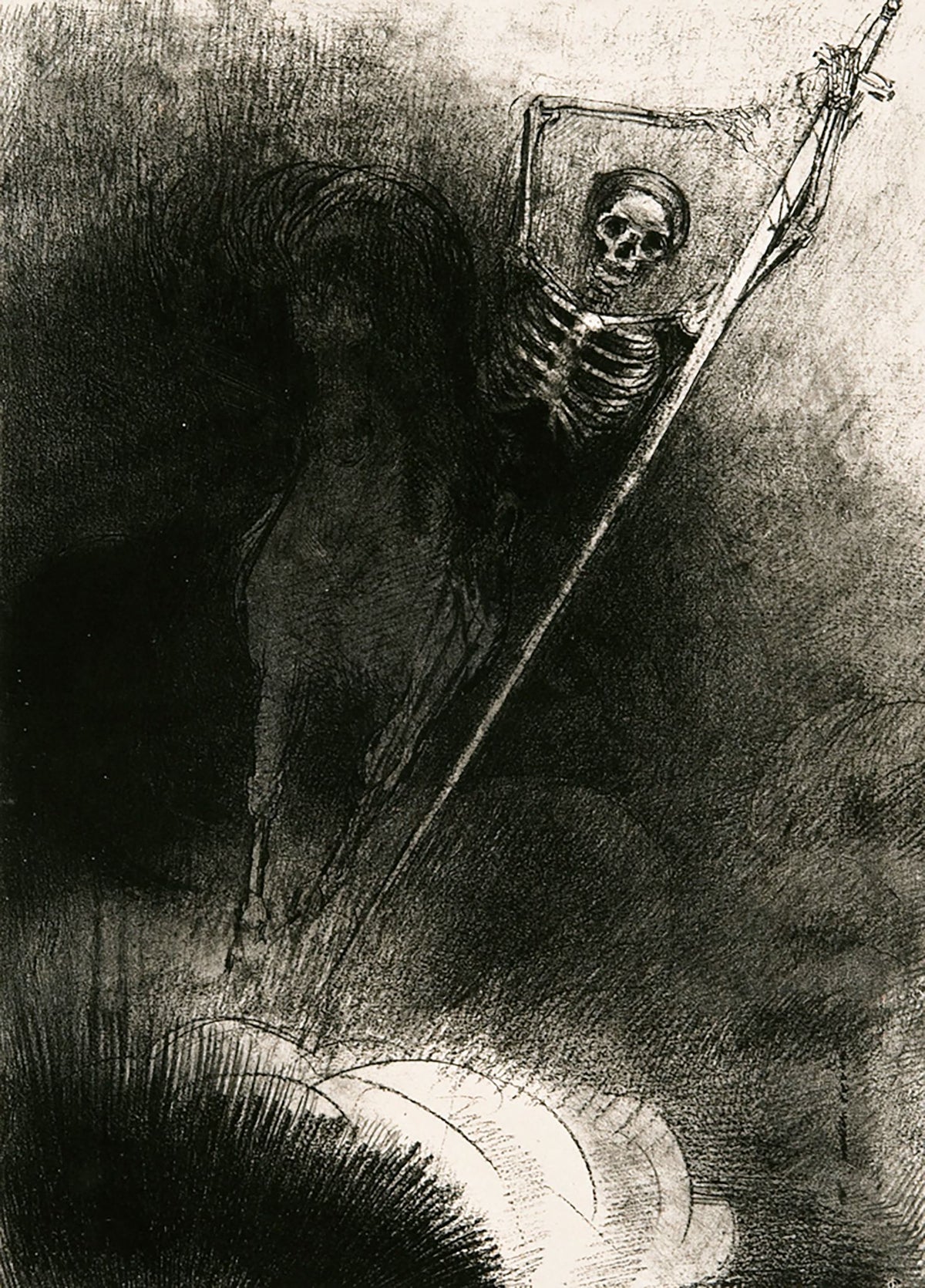 Apocalypse De Saint Jean III – Odilon Redon, 1899, framed