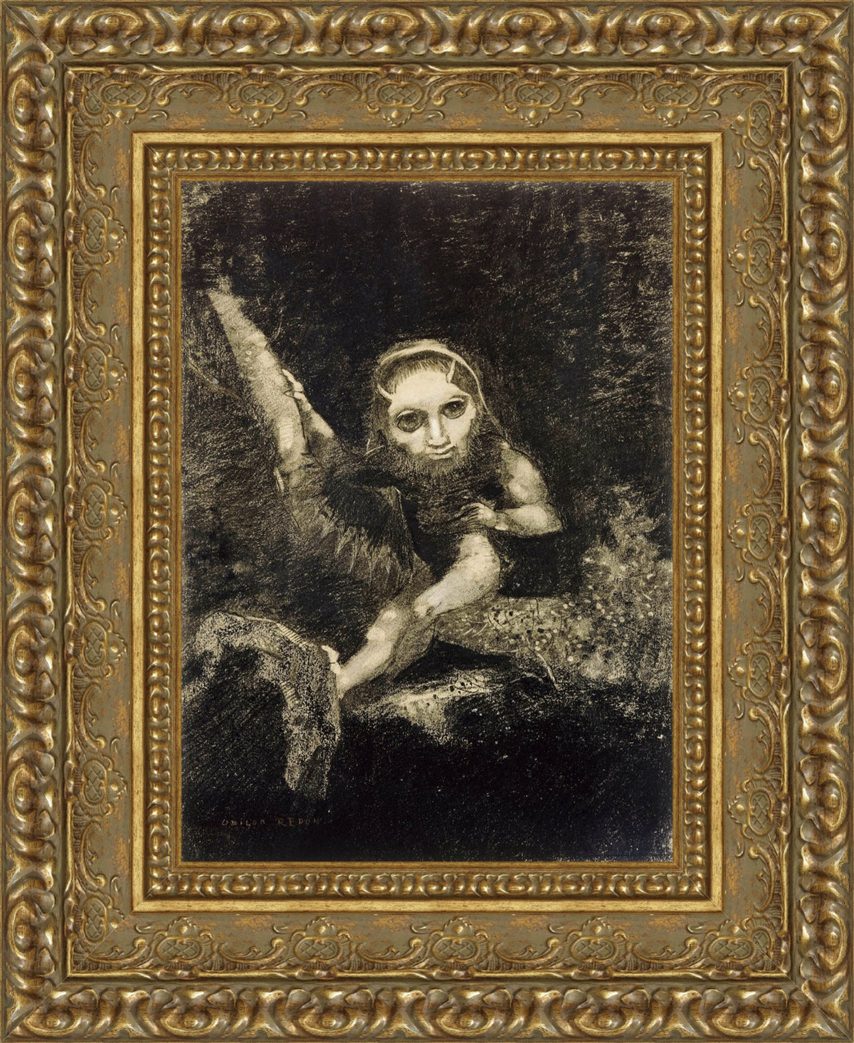Caliban – Odilon Redon, 1881