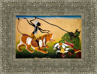 Silver frame
