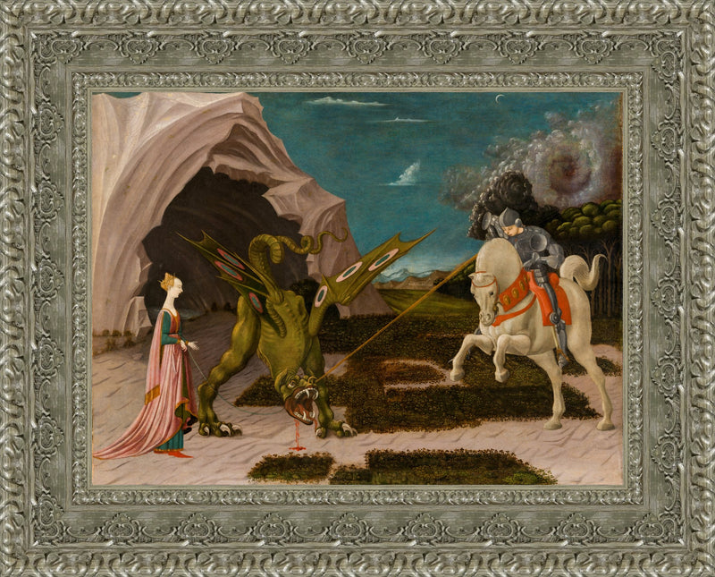 Saint George and the Dragon – Paolo Uccello, c. 1470 (National Gallery London)