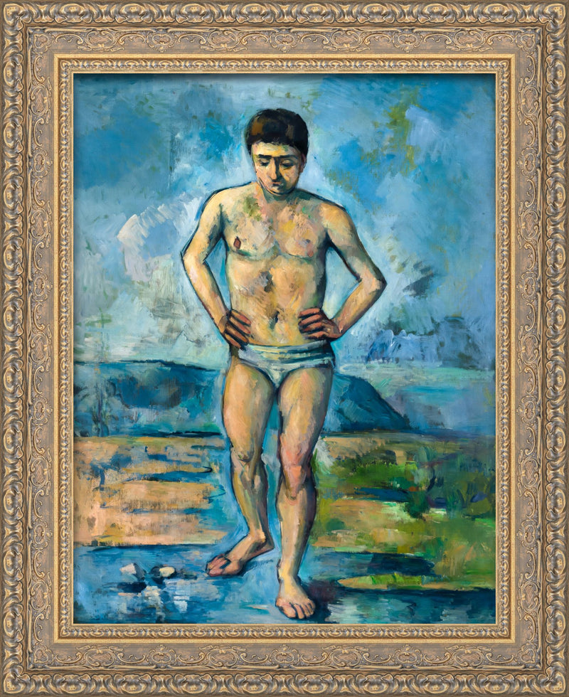 The Bather – Paul Cézanne, 1885