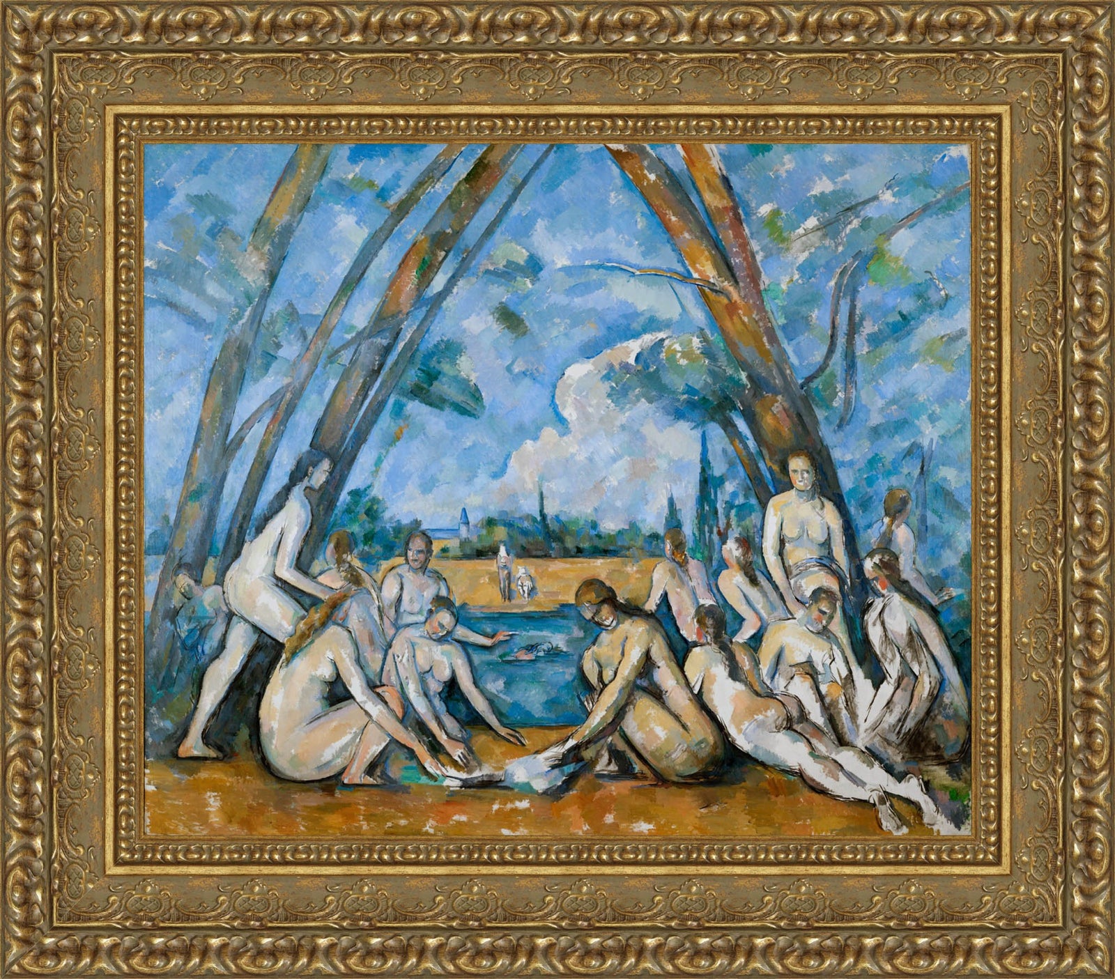 The Large Bathers – Paul Cézanne, 1906