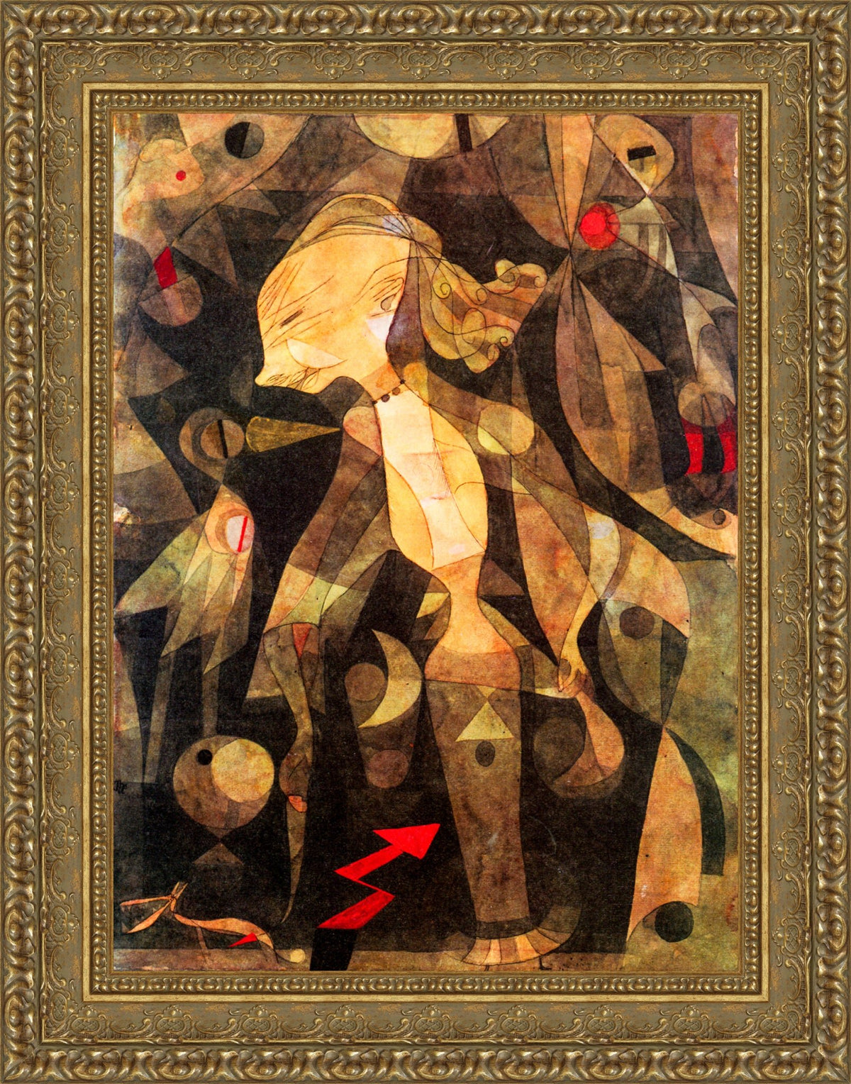 A Young Lady's Adventure – Paul Klee, 1921