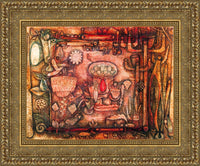 Gold frame