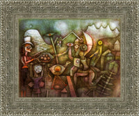 Silver frame