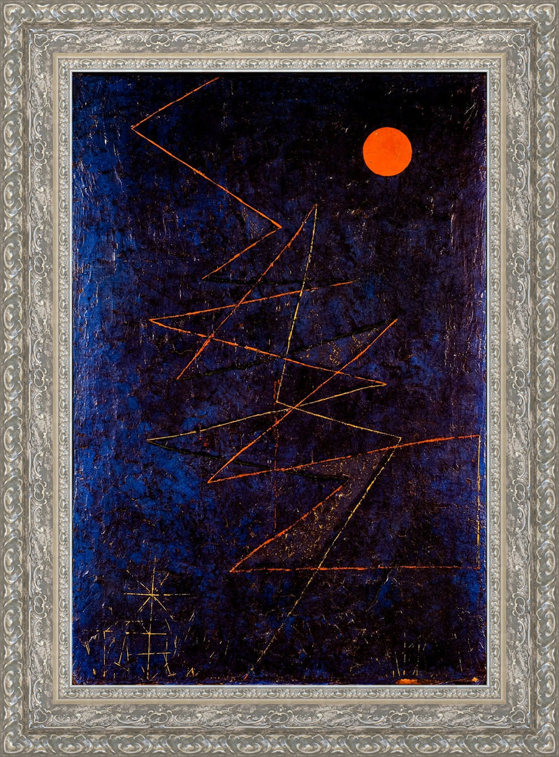 Coloured Lightning – Paul Klee, 1927